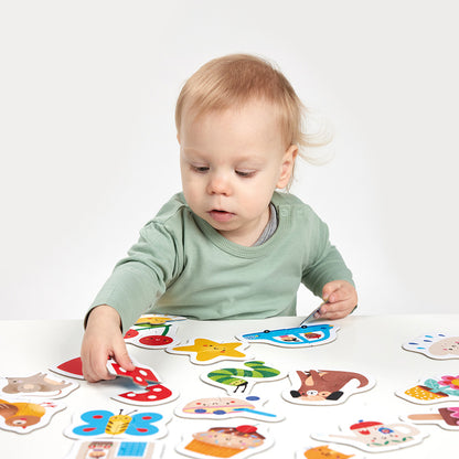 Puzzle My First Puzzle Happy Pairs (38 piezas, 19 puzzles) 15M+