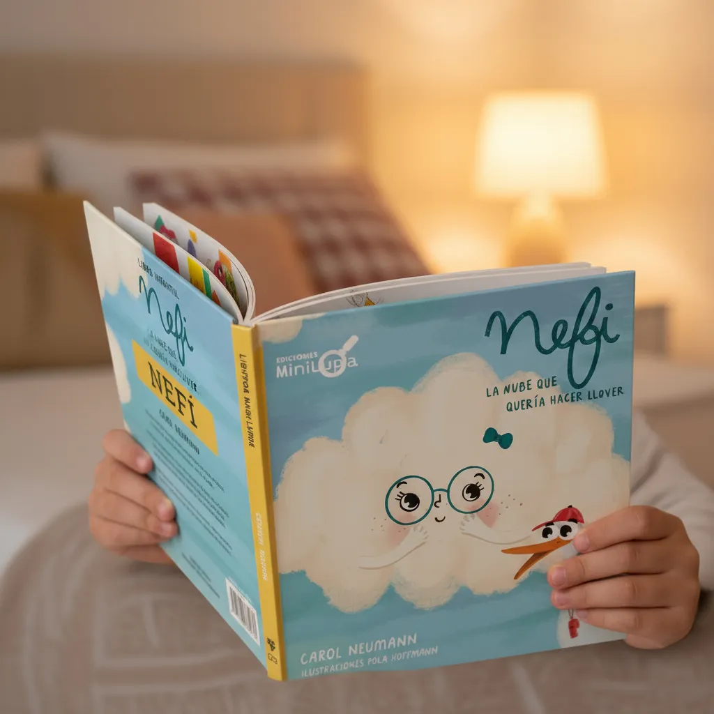 Nefi, la nube que quería hacer llover (esfuerzo y perseverancia)