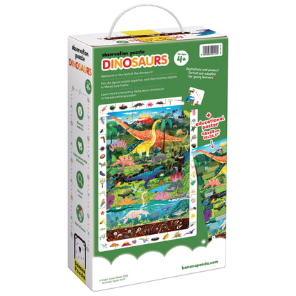 Puzzle Observation Dinosaurs (60 piezas) 4+