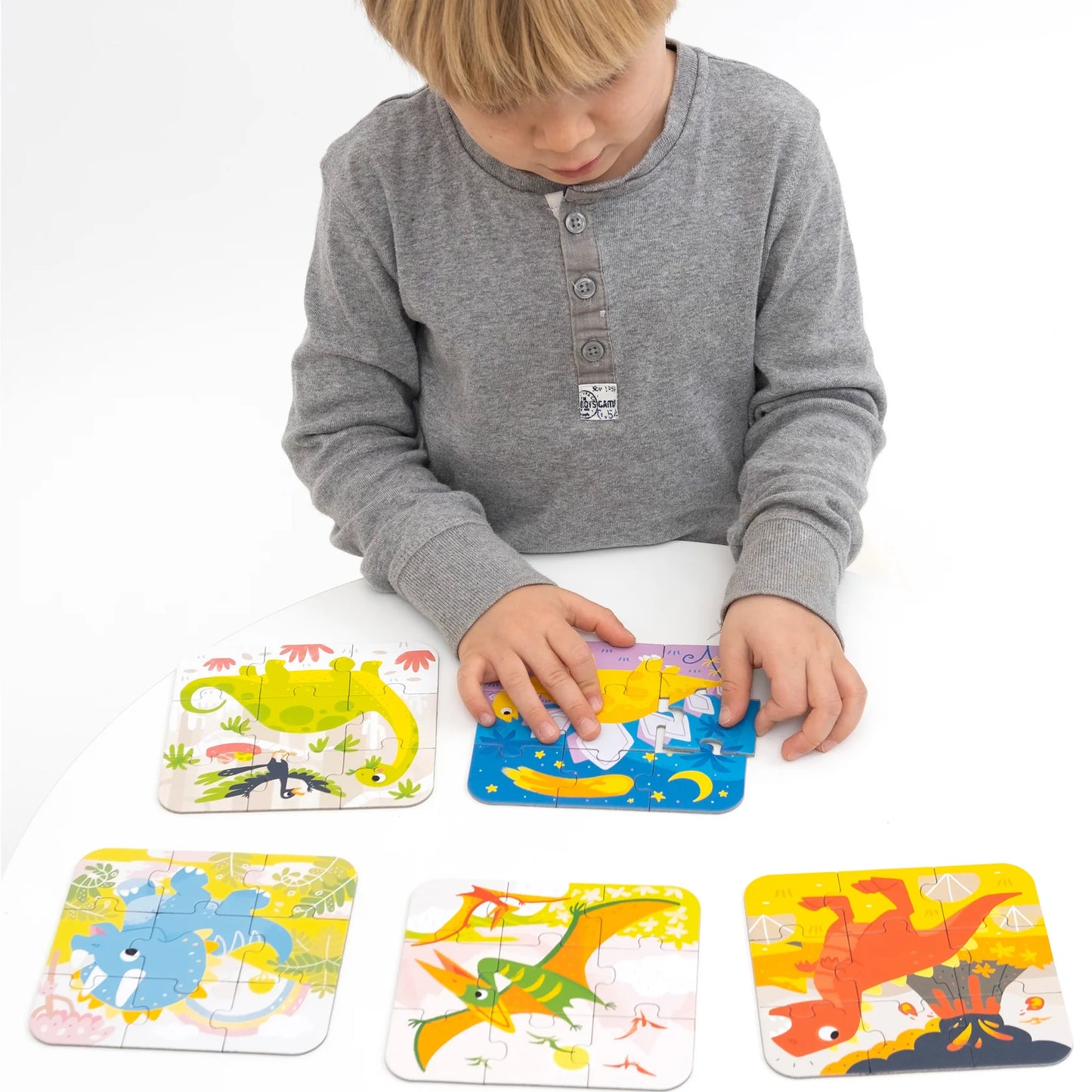 Pack 3 años +: Puzzles Autos y Dinosaurios