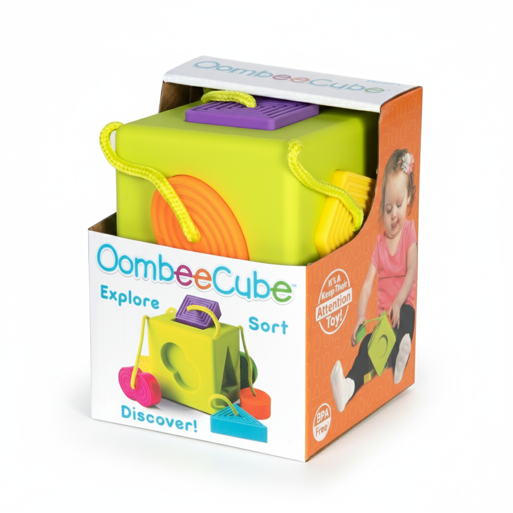 Oombee Cube™, cubo de encaje 10m+