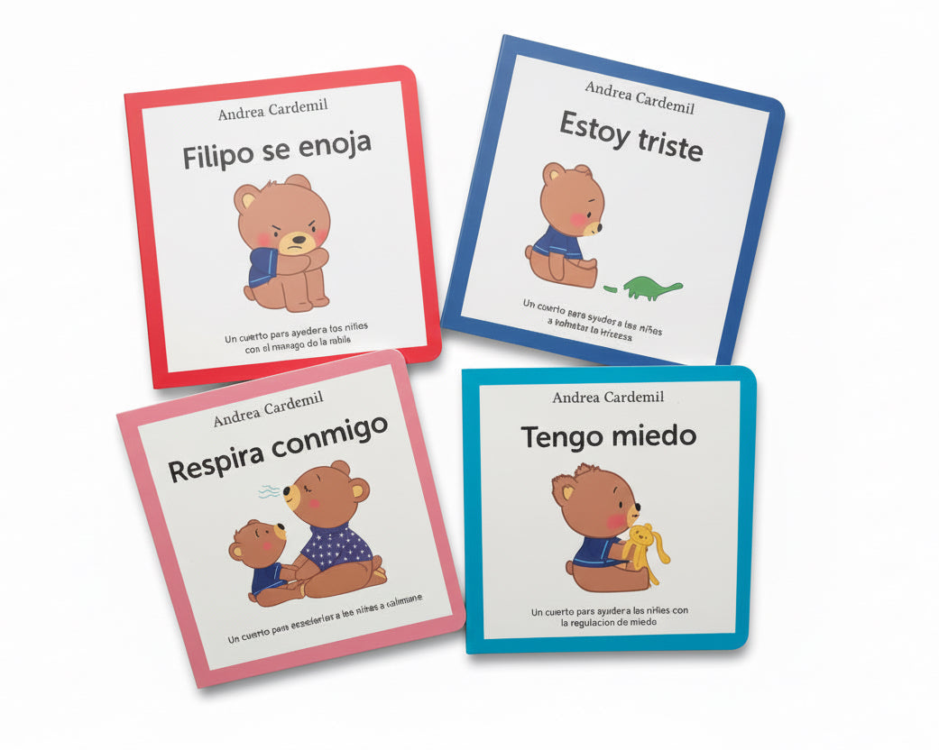 Pack: Aprender a calmarse y entender lo que siente. 0 a 5 años