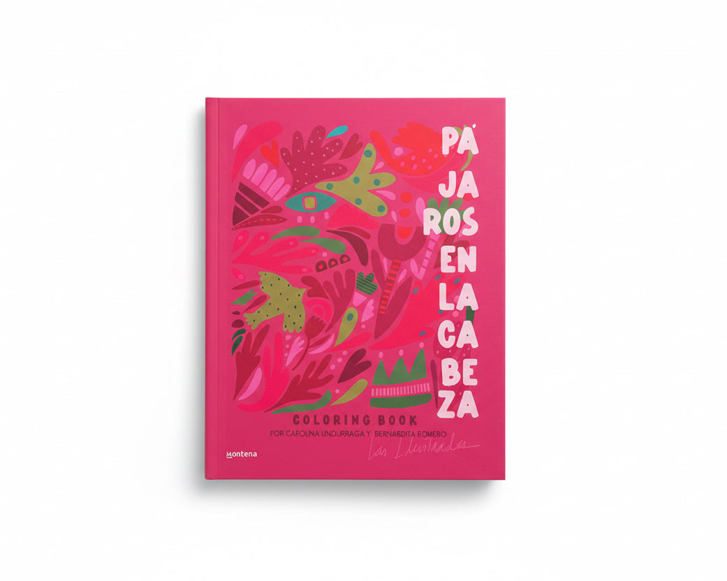 Pájaros en la Cabeza. Libro para colorear. 8+