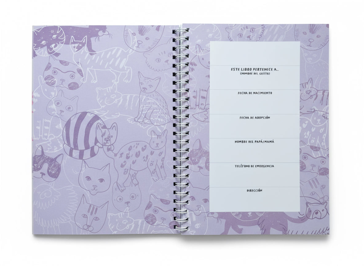 My Pet Journal Cat - Diario de mi Gato