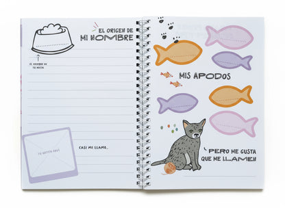 My Pet Journal Cat - Diario de mi Gato