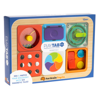 PlayTab Esencial™, tablero de actividades sensoriales modular 12m+