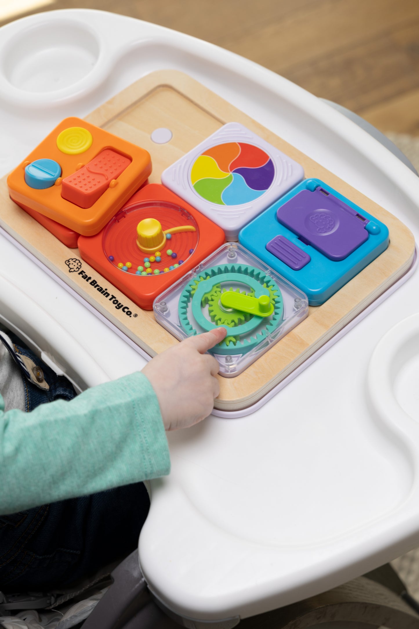 PlayTab Esencial™, tablero de actividades sensoriales modular 12m+