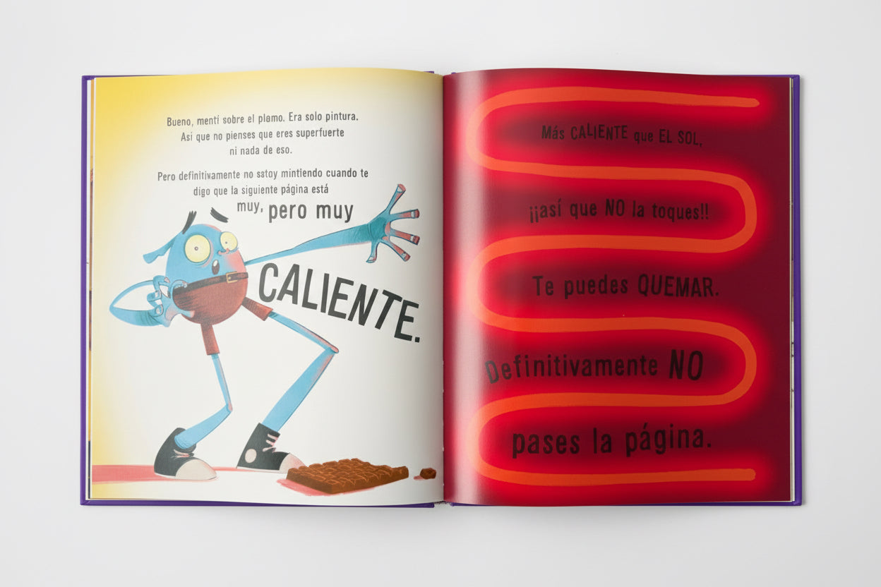 Por Favor No Abrir Este Libro o Ya Veras (fomenta la curiosidad por la lectura) 4+
