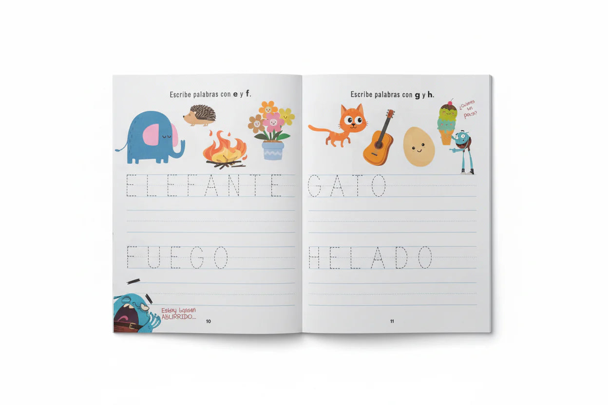 Por Favor no Aprendas - A Escribir & Multiplicar 6+ años