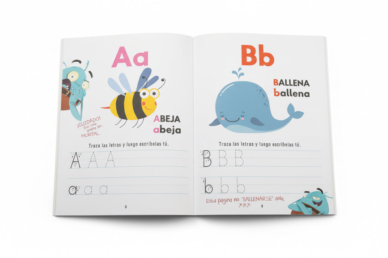Por Favor No Aprendas - el Alfabeto (lectoescritura inicial) 4+