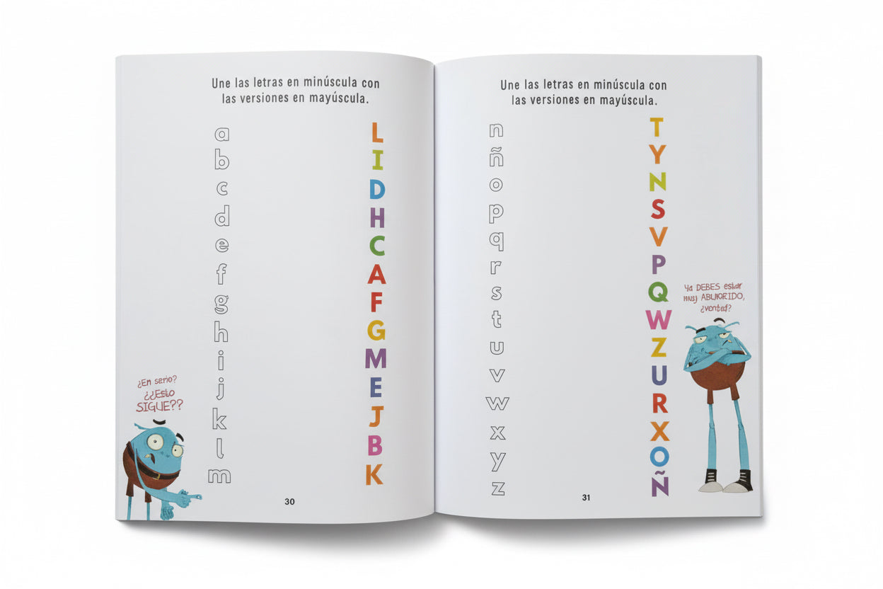 Por Favor No Aprendas - el Alfabeto (lectoescritura inicial) 4+