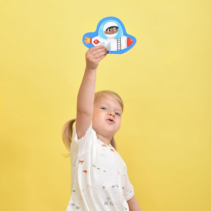 Puzzle Figure it Out Space (20 piezas, 8 figuras cartón) 2+