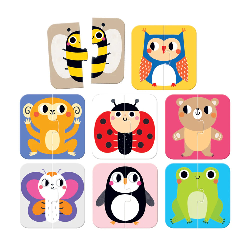 Pack 1 año +: Puzzles On The Go: Caras y Animales