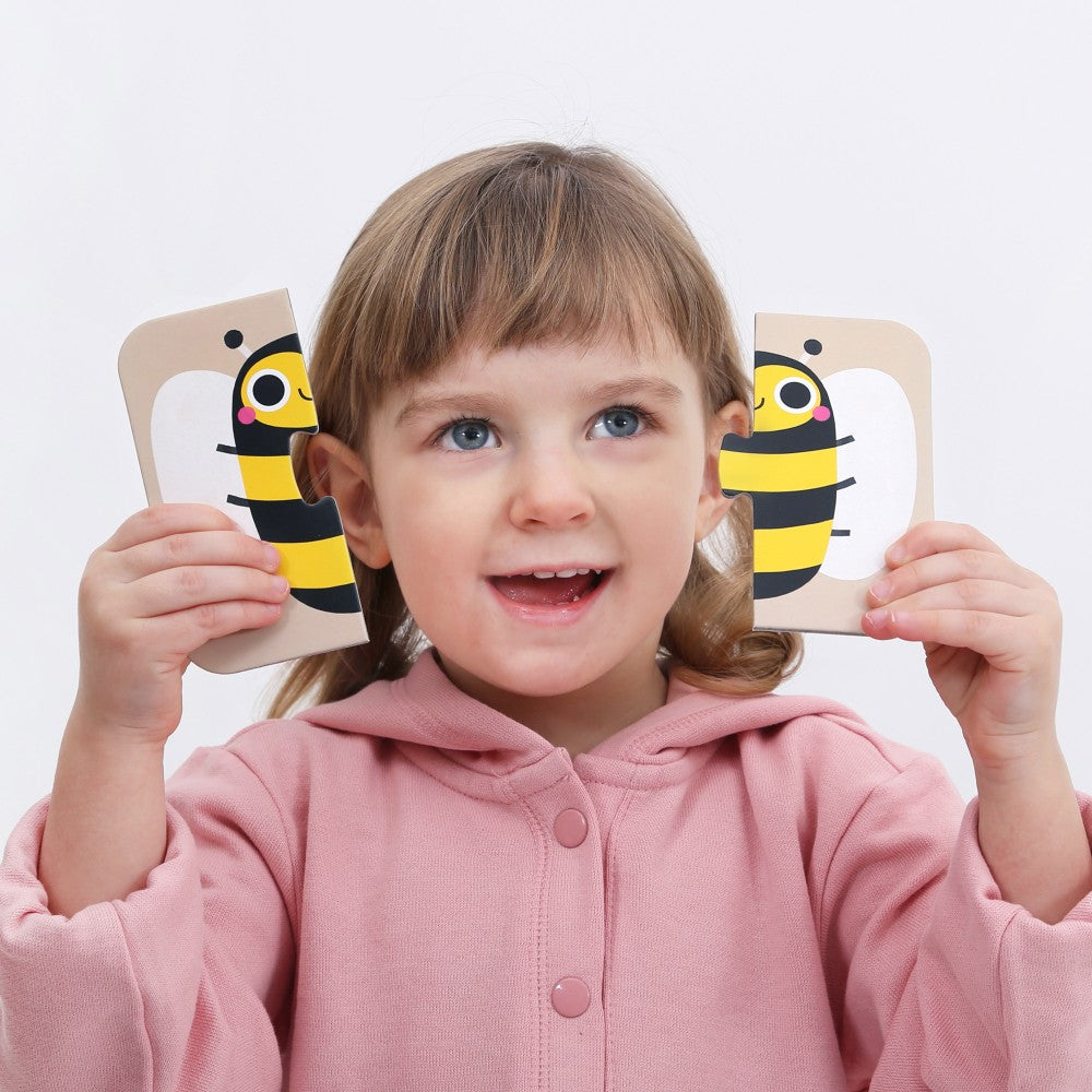 Puzzle On The Go Halves Animals (16 piezas, 8 puzzles) 18M+