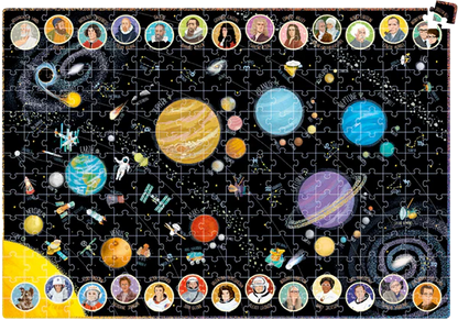 Pack Puzzles X2: Planeta Tierra y Sistema Solar. 6+