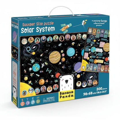 Pack Puzzles X2: Planeta Tierra y Sistema Solar. 6+
