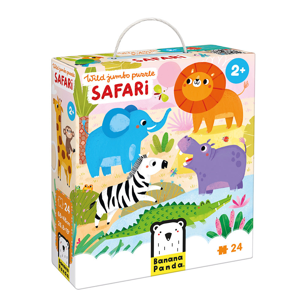 Puzzle Wild Jumbo Safari (24 piezas) 2+