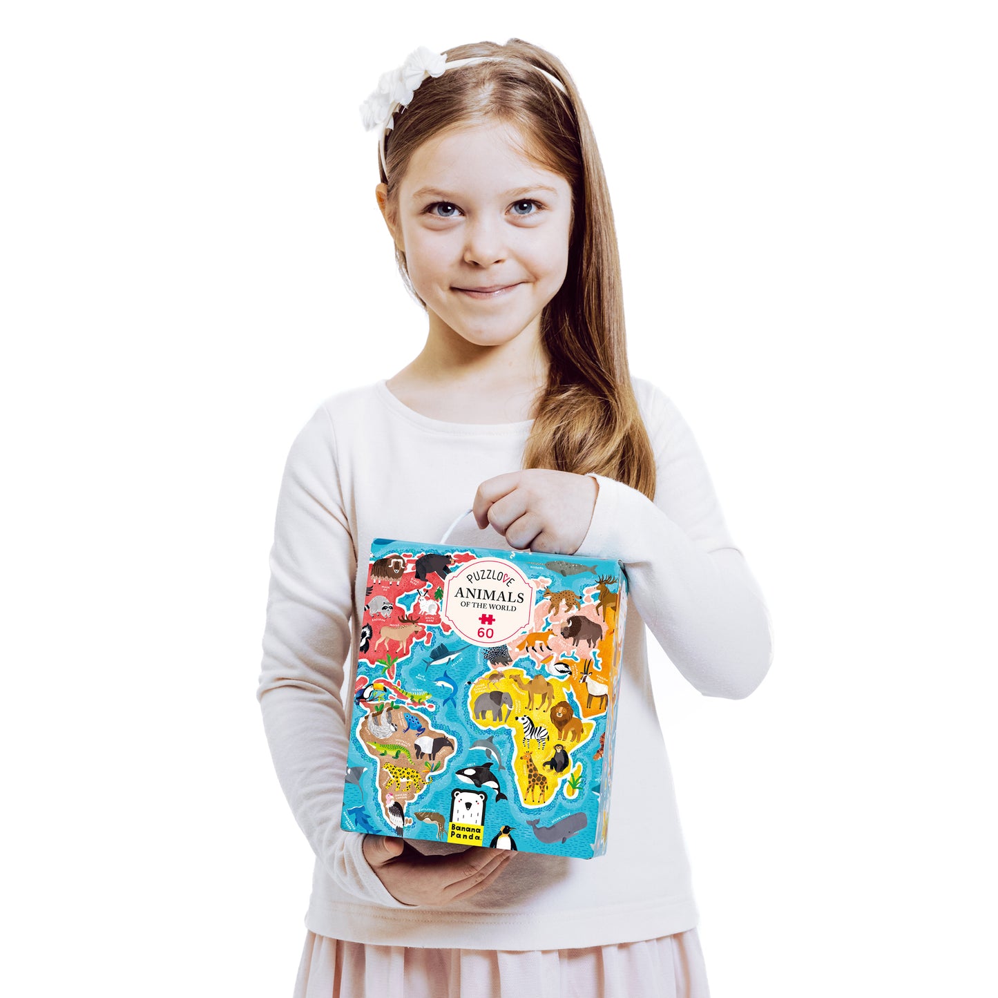 Puzzle Puzzlove Animals Of the World (60 piezas) 4+