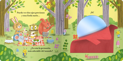 ¿Quién es adorable? (descubrimiento, juego en familia, espejo sorpresa)