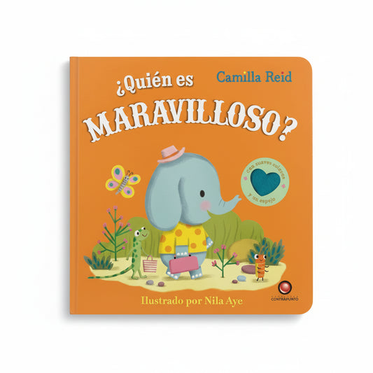 ¿Quién es maravilloso? (vinculo, exploración sensorial, espejo sorpresa)