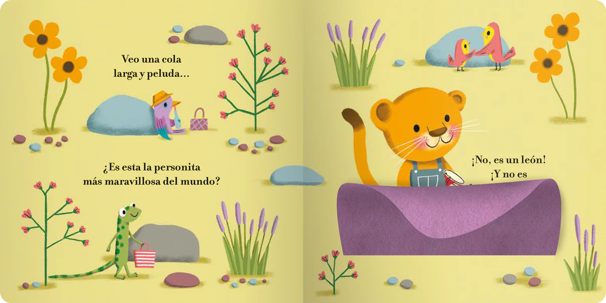 ¿Quién es maravilloso? (vinculo, exploración sensorial, espejo sorpresa)