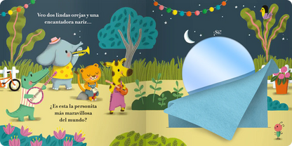 ¿Quién es maravilloso? (vinculo, exploración sensorial, espejo sorpresa)