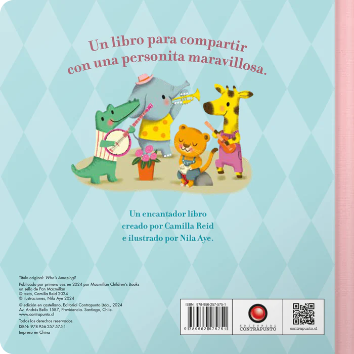 ¿Quién es maravilloso? (vinculo, exploración sensorial, espejo sorpresa)