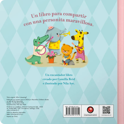 ¿Quién es maravilloso? (vinculo, exploración sensorial, espejo sorpresa)