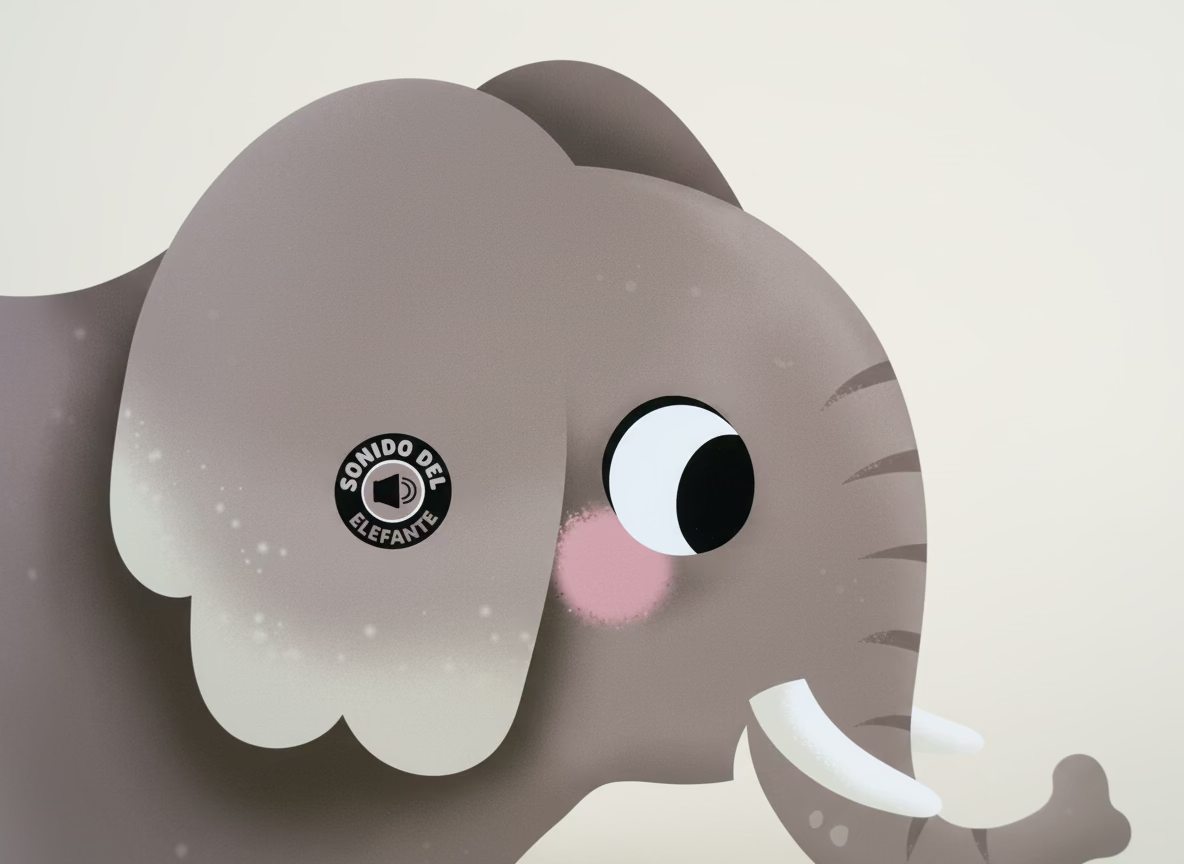 Quién hace… GRRR. Con 10 sonidos de animales. 0 a 3 años