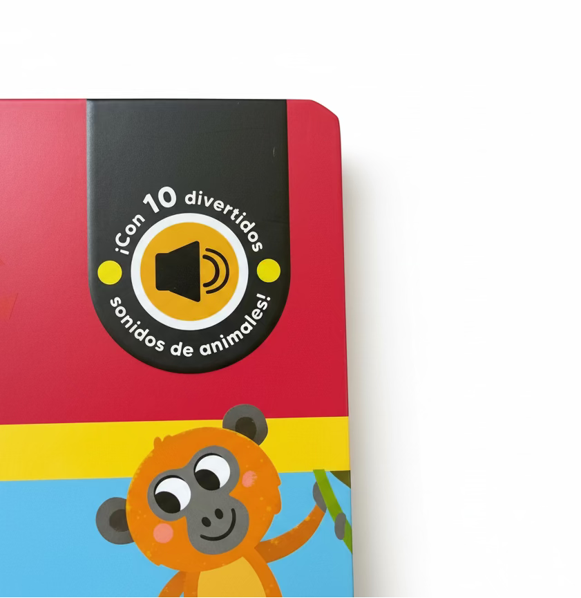 Quién hace… GRRR. Con 10 sonidos de animales. 0 a 3 años