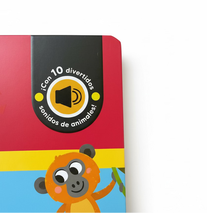 Quién hace… GRRR. Con 10 sonidos de animales. 0 a 3 años