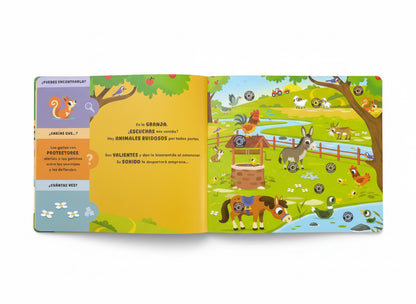 Quién hace… MUU. Con 10 sonidos de animales 0 a 3 años