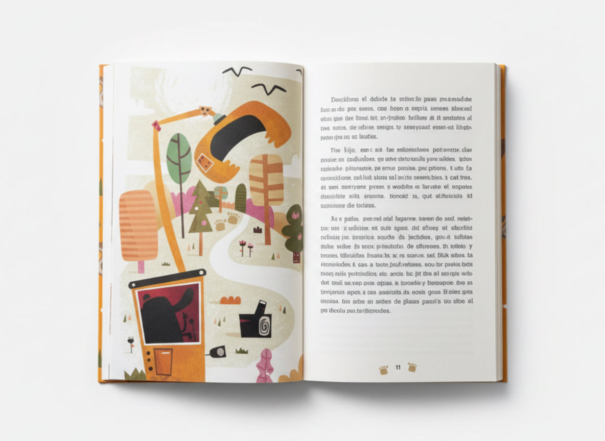 Santiago y La Visita De Los Pie Grande (economía circular y responsabilidad ambiental) 10 años +