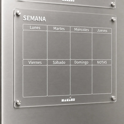 Pack x3: Calendario Mensual + Semanal + Rutinas