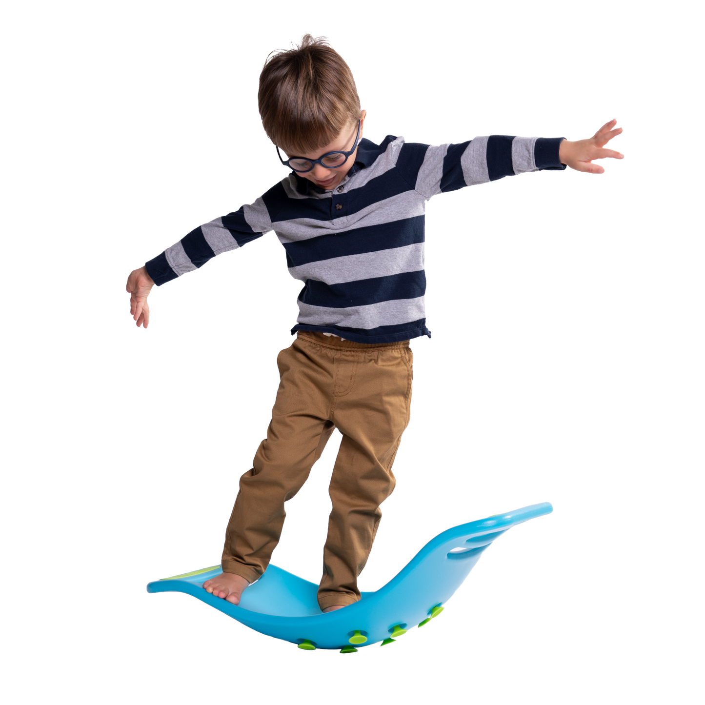 Teeter Popper™ Verde. Juego de habilidades motoras 3 años +