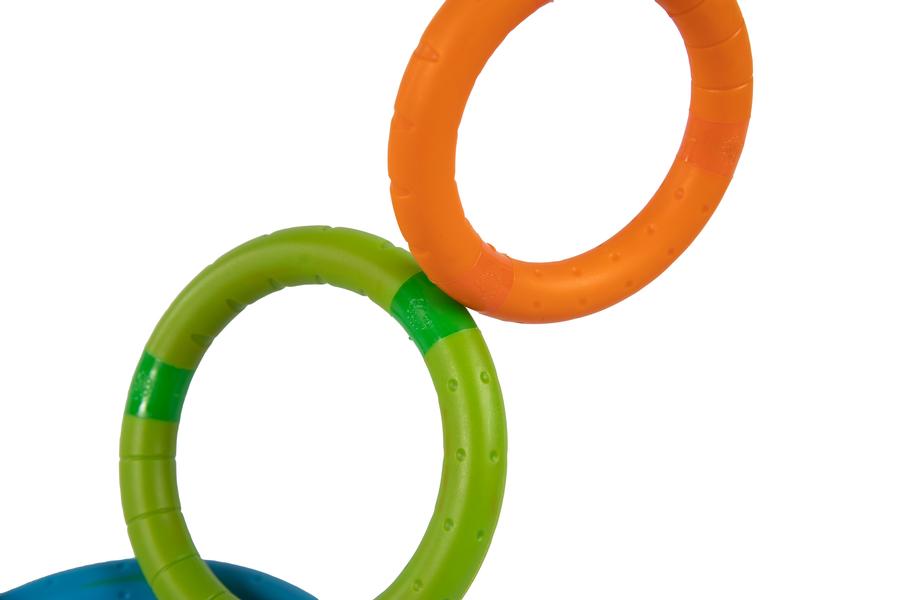 Tinker Rings, 5 anillos imantados con texturas. 2+