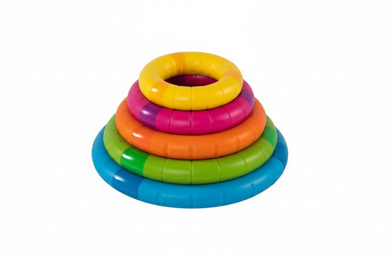 Tinker Rings, 5 anillos imantados con texturas. 2+