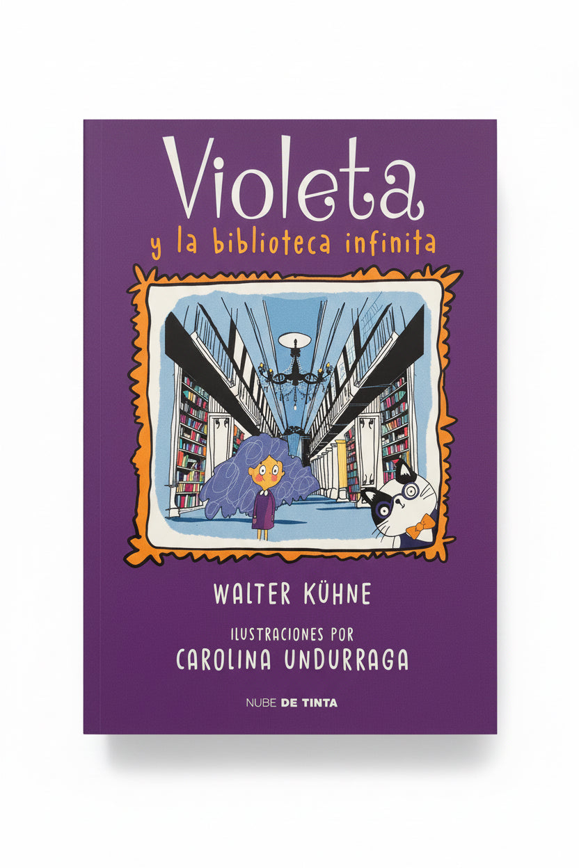 Violeta y la Biblioteca Infinita (creatividad y valor por la lectura) 7+
