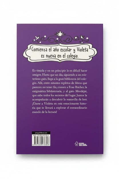 Violeta y la Biblioteca Infinita (creatividad y valor por la lectura) 7+