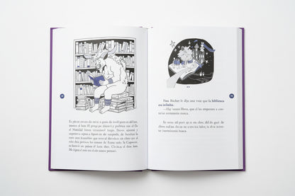 Violeta y la Biblioteca Infinita (creatividad y valor por la lectura) 7+