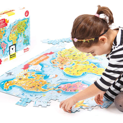 Pack Puzzles X2: Planeta Tierra y Sistema Solar. 6+