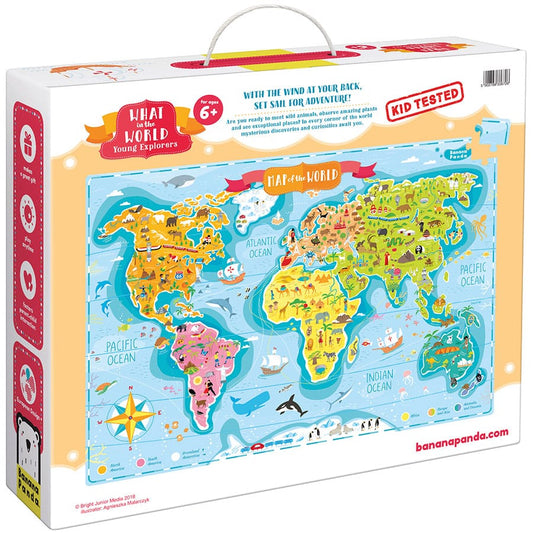 Puzzle What in the World. Young Explorers (168 piezas) 6+