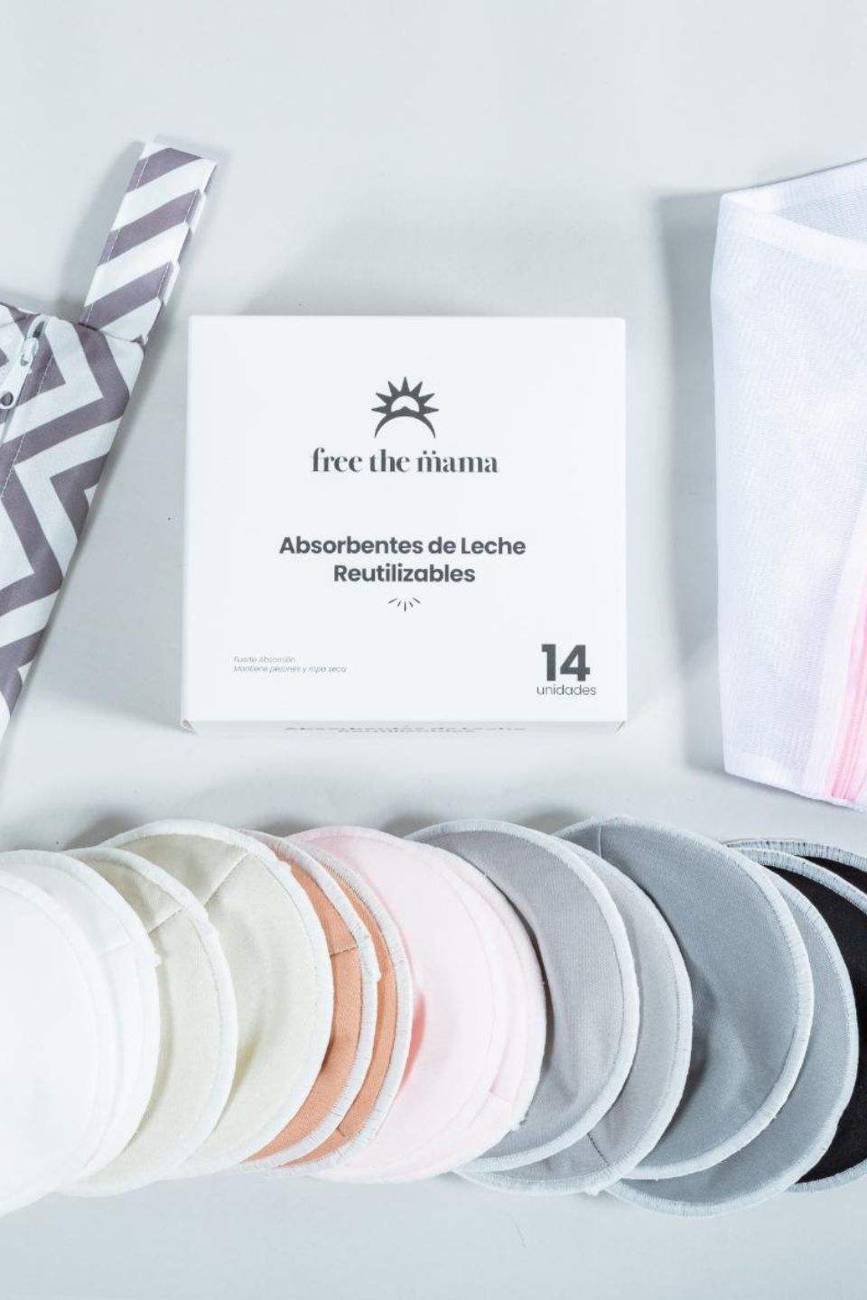 Absorbentes de Leche Reutilizables