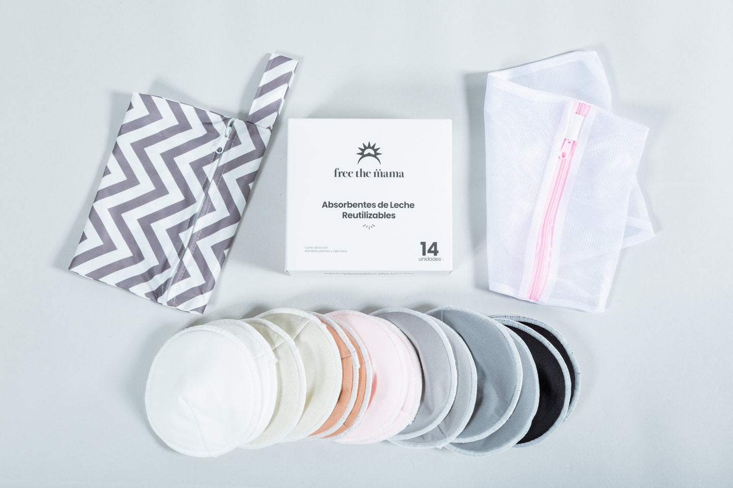 Absorbentes de Leche Reutilizables
