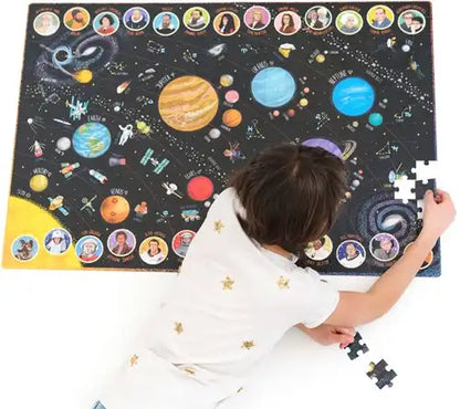 Pack Puzzles X2: Planeta Tierra y Sistema Solar. 6+