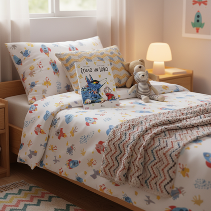 Como un lobo (manejo del enojo y reconocer emociones)