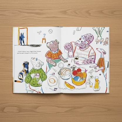 Como un lobo (manejo del enojo y reconocer emociones)