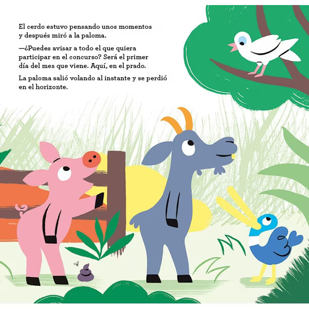 El Gran Concurso de la Caca (competencia sana, respeto y vanidad). 3+