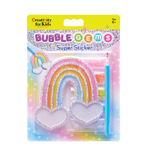 Super Sticker Bubble Gems™ - Arcoíris