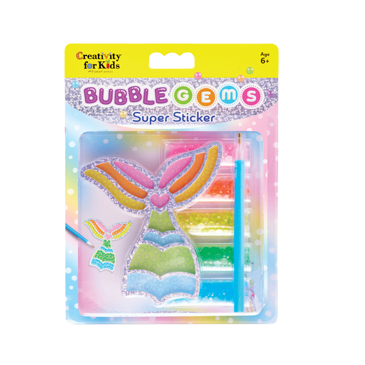 Super Sticker Bubble Gems™ - Sirena